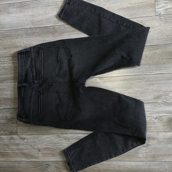 Silver Jeans Robson High Rise Faded Black Jegging - Picture 5 of 8